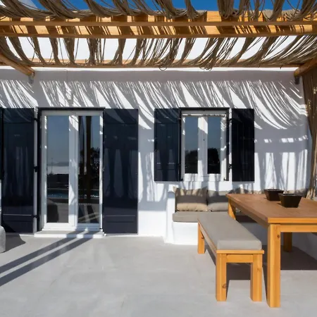 Villa Saint L Heated Pool Sunset Villa- Three Bedrooms Psarou (Mykonos)
